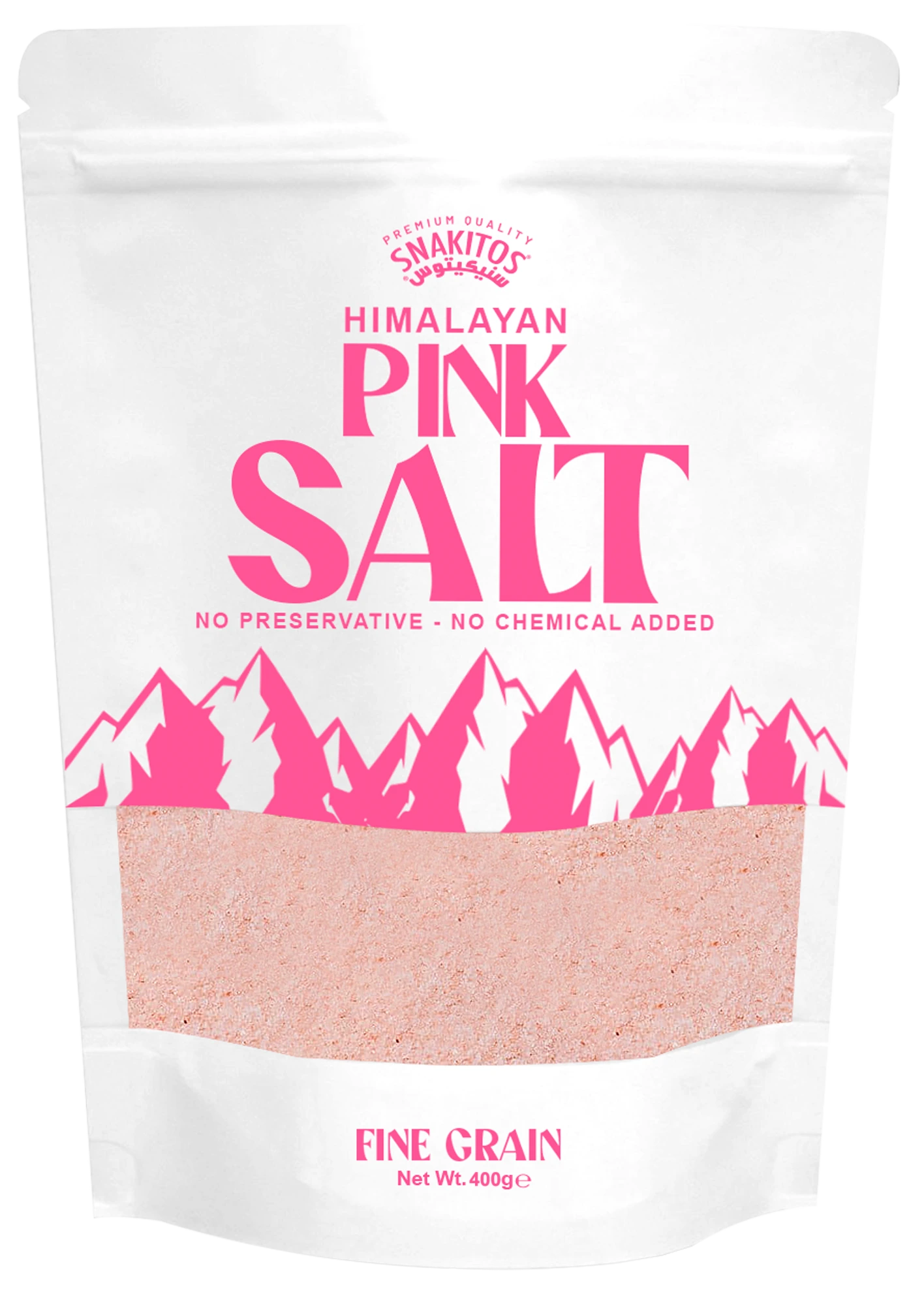 Pink Salt Pouch 400gm