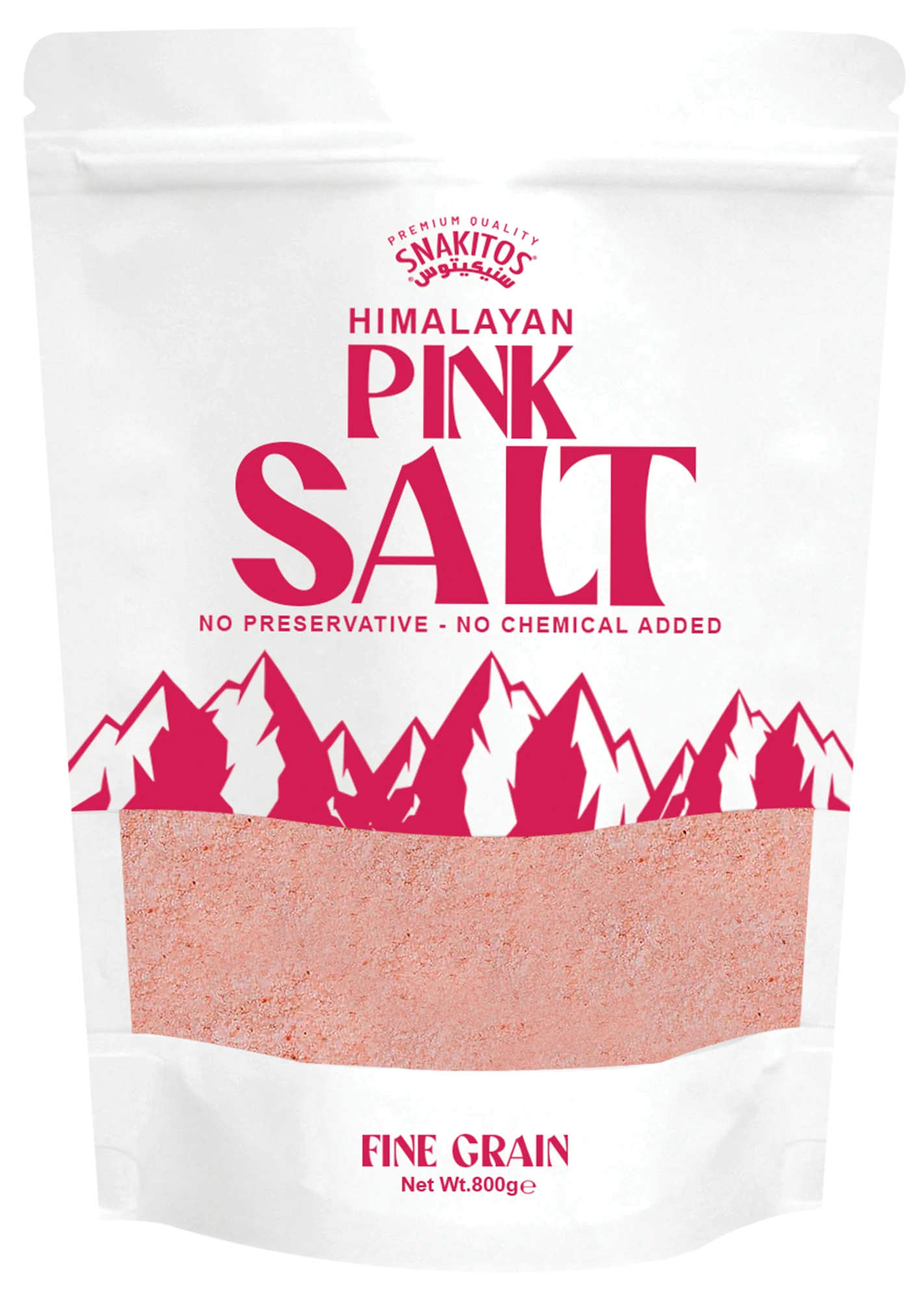 Pink Salt Pouch 800gm